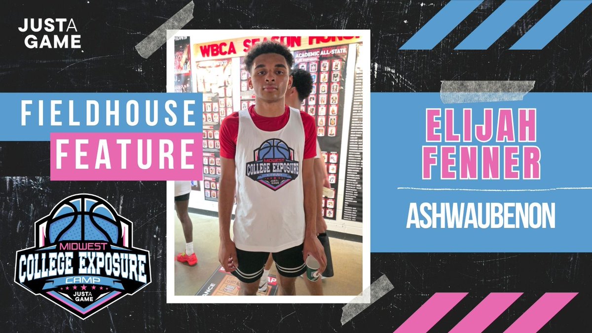 Fieldhouse Feature: Elijah Fenner of Ashwaubenon was a standout performer at the Midwest College Exposure Camp! 🏀📈

One hundred of the top returning high school basketball players in Wisconsin came to Justagame to receive instruction and play in front of Division II and III
