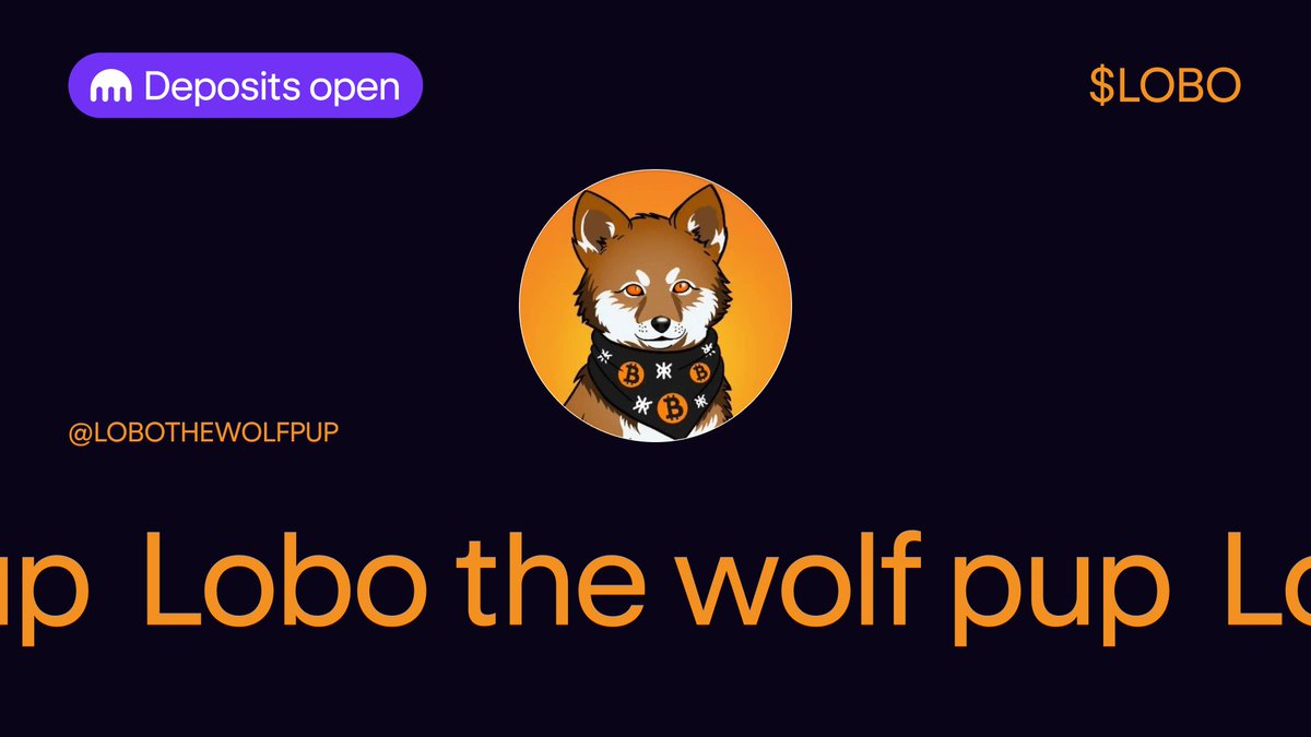 Kraken Exchange (@krakenfx) on Twitter photo The pack is growing… and this one’s got bite
<a href="/lobothewolfpup/">LOBO•THE•WOLF•PUP</a> is coming to Kraken on August 5 🐺
Deposit today ⤵️
p.k.xyz/9f1e/vvh4d6fh The pack is growing… and this one’s got bite
<a href="/lobothewolfpup/">LOBO•THE•WOLF•PUP</a> is coming to Kraken on August 5 🐺
Deposit today ⤵️
p.k.xyz/9f1e/vvh4d6fh