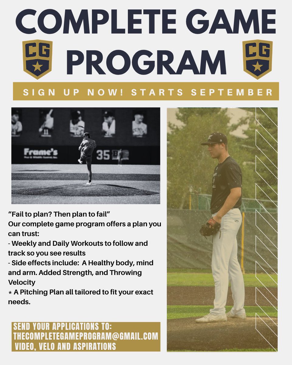 The Complete Game Program (@completegamemi) on Twitter photo 