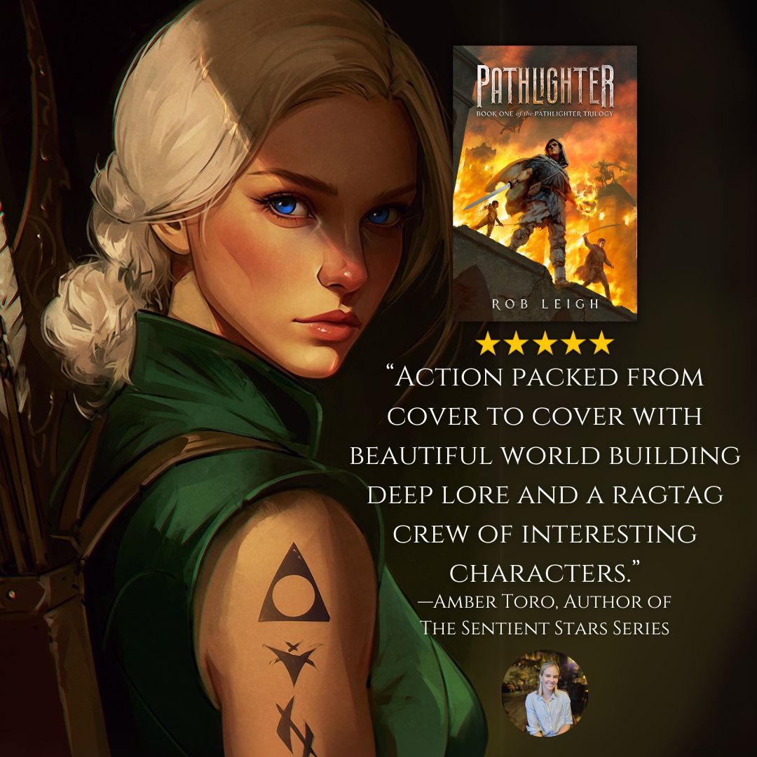 Rob Leigh-Author: Death Metal Bard out Now 💀 (@problyrobwriter) on Twitter photo A fire blurb for Pathlighter by fellow author <a href="/AmberRaeToro/">Amber Toro</a>
If you haven't read Amber's work, you are sorely missing out! Thanks to Amber for walking the Path 🔥 A fire blurb for Pathlighter by fellow author <a href="/AmberRaeToro/">Amber Toro</a>
If you haven't read Amber's work, you are sorely missing out! Thanks to Amber for walking the Path 🔥
