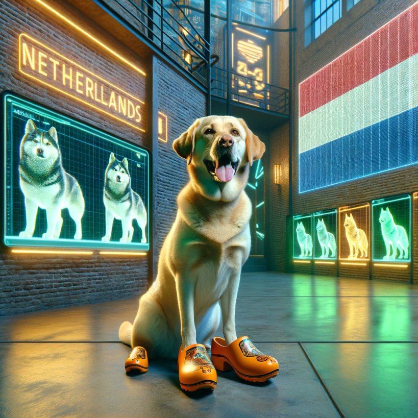 With all the endless xwatter drama, here is a safe spot. This dutch golden lab loves you.