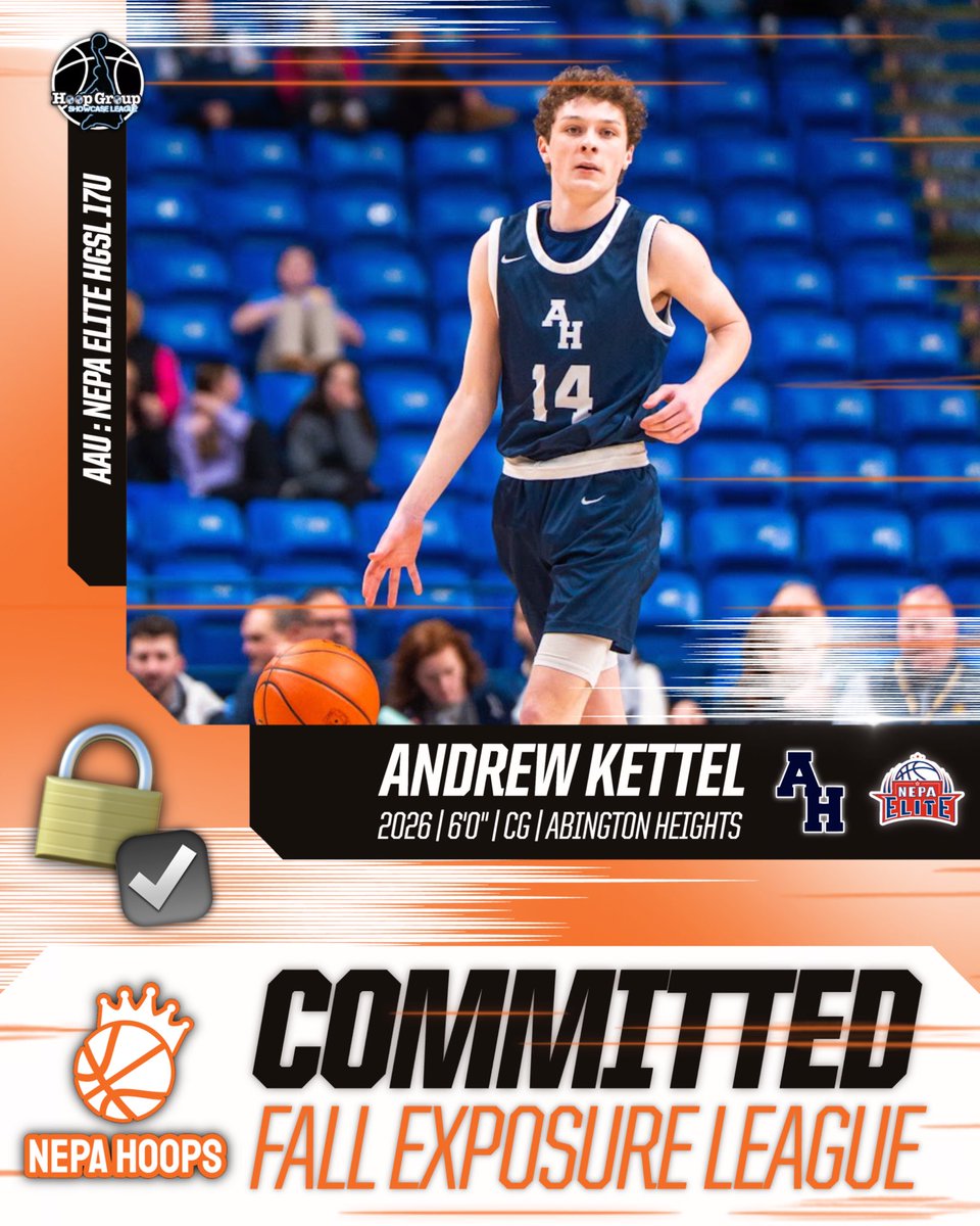 NEPA Hoops (@nepahoops) on Twitter photo π 2026 6β0β CG Andrew Kettel
Abington Heights | NEPA Elite HGSL 17U
Officially LOCKED IN for the NEPA Hoops Fall Exposure League at Riverfront Sports in Scranton!
#NEPAHoops π€ #FallExposureLeague <a href="/andrew_kettel14/">Andrew Kettel</a> <a href="/AHCometsBBB/">Abington Heights Basketball</a> <a href="/NEPA_Elite/">NEPA Elite Basketball</a> π 2026 6β0β CG Andrew Kettel
Abington Heights | NEPA Elite HGSL 17U
Officially LOCKED IN for the NEPA Hoops Fall Exposure League at Riverfront Sports in Scranton!
#NEPAHoops π€ #FallExposureLeague <a href="/andrew_kettel14/">Andrew Kettel</a> <a href="/AHCometsBBB/">Abington Heights Basketball</a> <a href="/NEPA_Elite/">NEPA Elite Basketball</a>