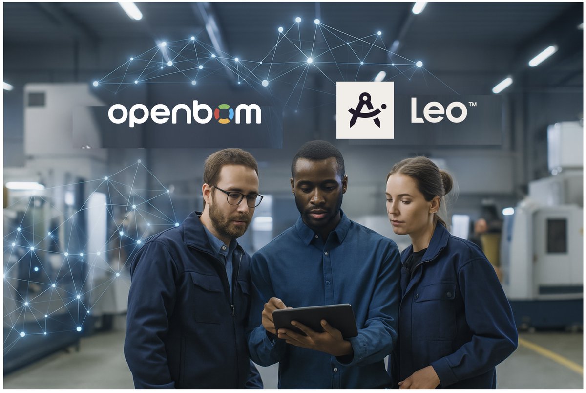 openbom's tweet image. 🤖 Meet OpenBOM LEO AI: a new era of connected intelligence for product development. It’s openness, automation, and smarter decision-making—all in one. ⚡🧠

#AIinManufacturing #DigitalThread #SmartPLM #ConnectedEngineering #OpenBOM

bit.ly/3J9XDK5
