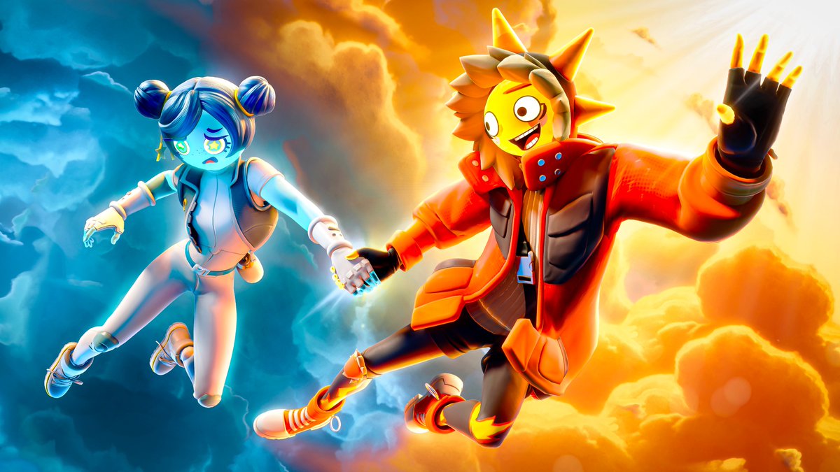 Luna &amp; Sunspot

#Fortnite #FortniteArt