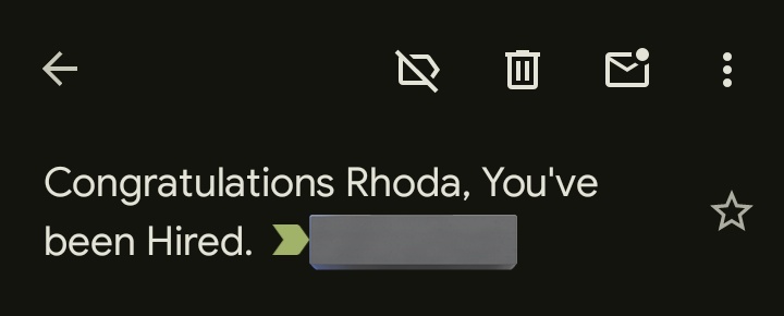 August came with good news.🎉
God is good.🥹🥹
How do I feel? Happy!😁♥️
