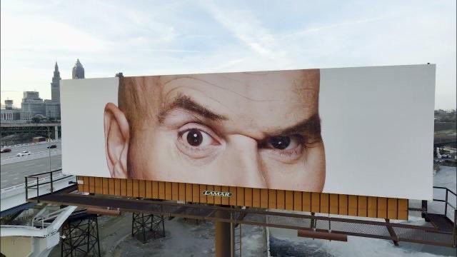 In NW Ohio we had Tim Minsy and his billboards were so prolific and well known that they eventually just started devolving into this. I had one of the last ones staring at me through the window at my job at Subway