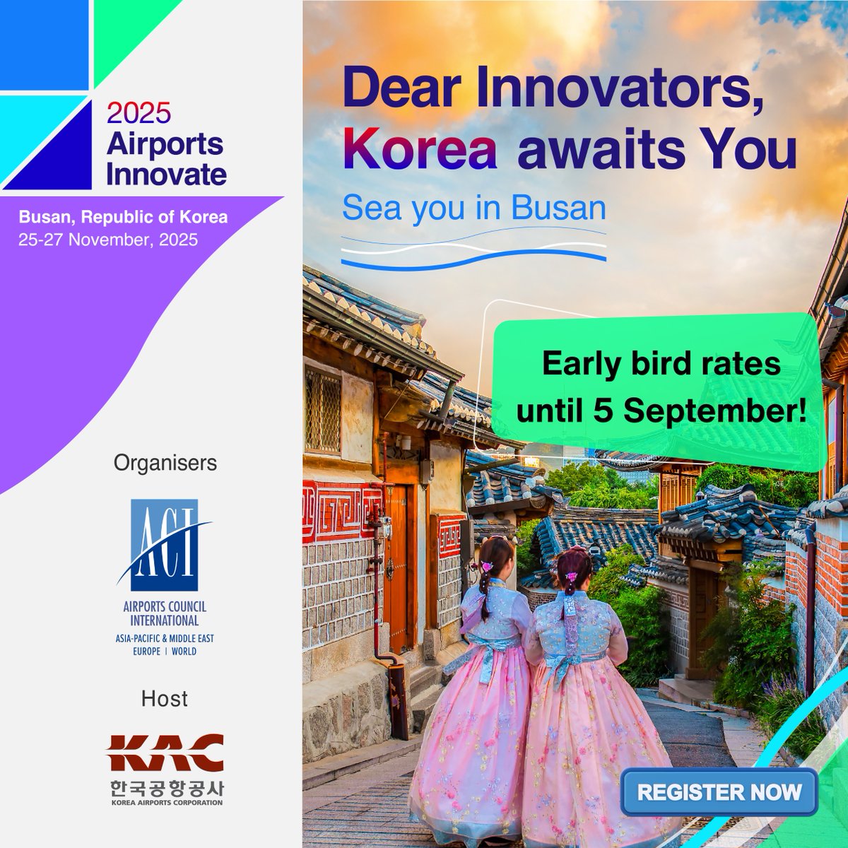 Are you ready to redefine the future of aviation? Join the premier global event that captures the remarkable innovations that are transforming the future of airport travel – Airports Innovate. 

Airports Innovate is a must-attend event for anyone looking to stay at the forefront