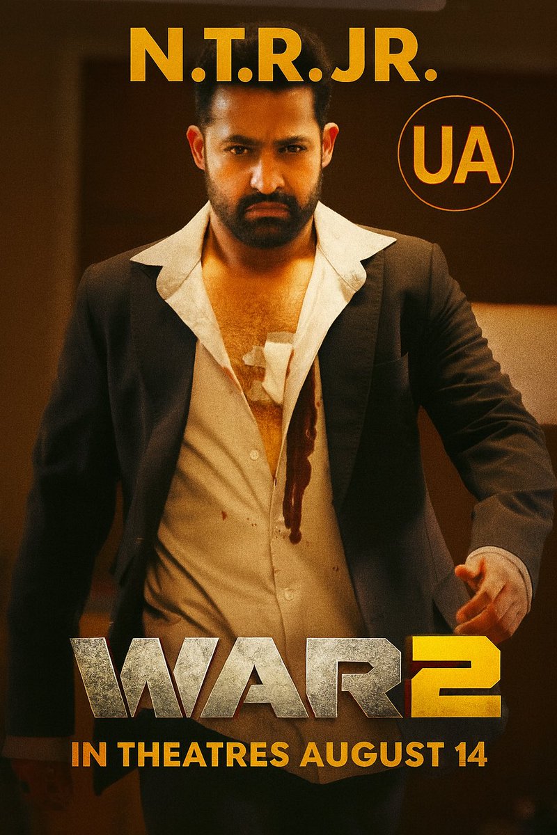 Nandamurifans.com (@nandamurifans) on Twitter photo #WAR2 Rated U/A
In Theatre's AUG 14 World Wide
Bookings are Open Now
linktr.ee/War2USA
<a href="/iHrithik/">Hrithik Roshan</a> <a href="/tarak9999/">Jr NTR</a> <a href="/yrf/">Yash Raj Films</a>
#NTRvsHrithik #WAR2 Rated U/A
In Theatre's AUG 14 World Wide
Bookings are Open Now
linktr.ee/War2USA
<a href="/iHrithik/">Hrithik Roshan</a> <a href="/tarak9999/">Jr NTR</a> <a href="/yrf/">Yash Raj Films</a>
#NTRvsHrithik
