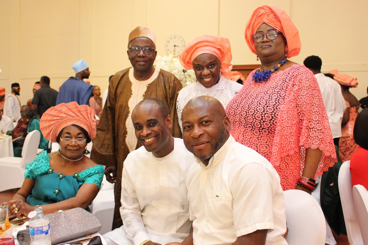 aniyimcy5's tweet photo. This weekend, we had the honour of celebrating an #inspiringwoman Aunty Patricia Iredia, @ her 70th🎂 Her love for #family, unwavering strength, and lifelong commitment to #communitydevelopment continue to inspire us all.
Here's 🥂 to more years in joy and good health. 
#Blessed https://t.co/W3d3nph6q1