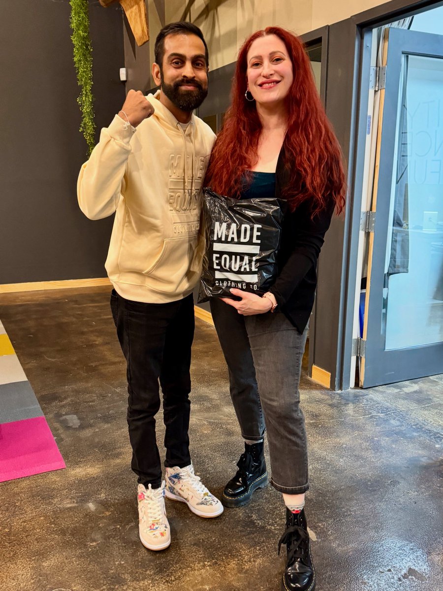 Huge shoutout to Alissa R. in Tallahassee, FL for scooping up our joggers and a statement tee. 🔥Thanks for repping the message and moving with the mission. 🫶🏼 madeequalco.com