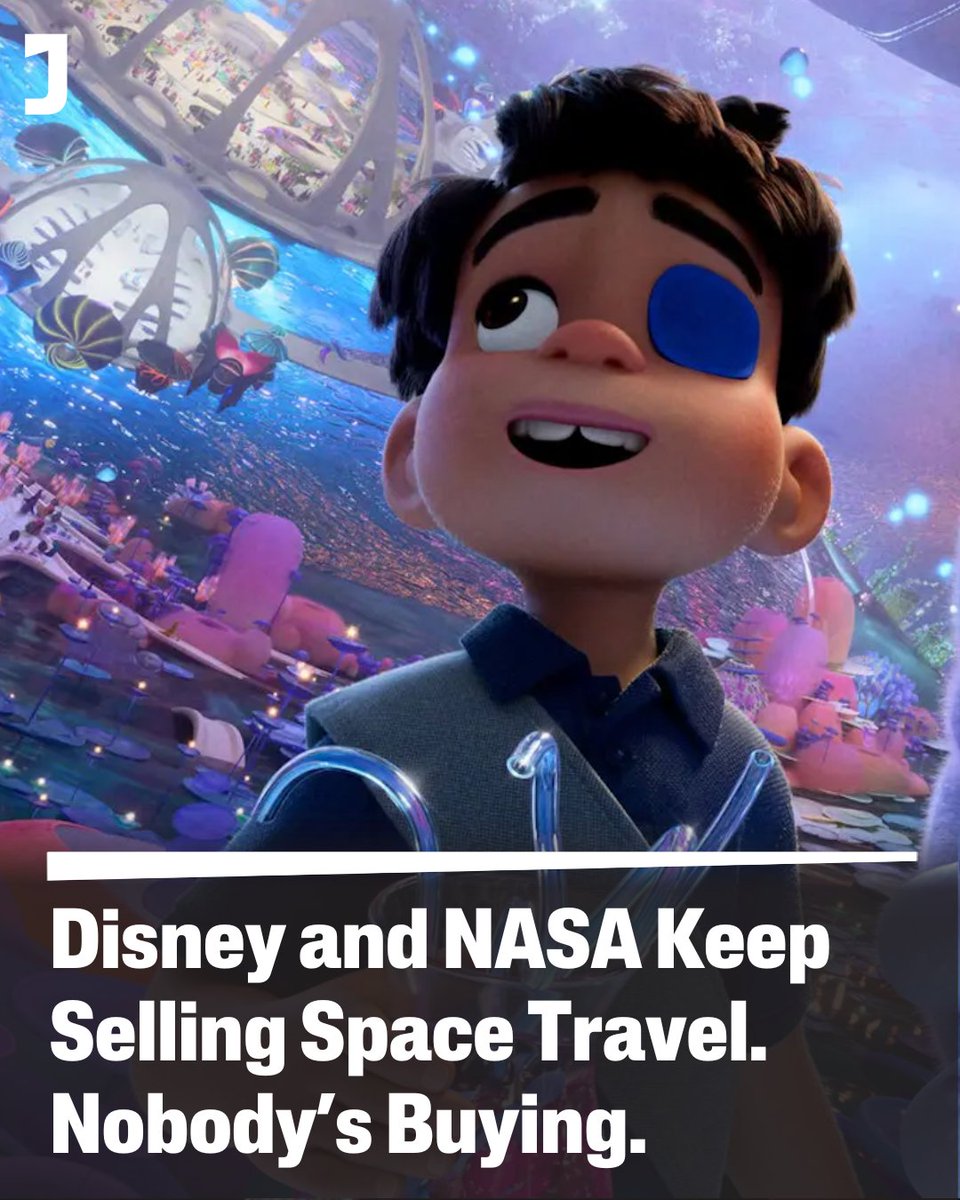 After WWII, a Nazi rocket engineer, the US government, and Disney teamed up to sell space travel to Americans via films and theme parks.

NASA and Disney still use the same playbook, but today their space films keep flopping at the box office.

📰 : jacobin.com/2025/08/disney…