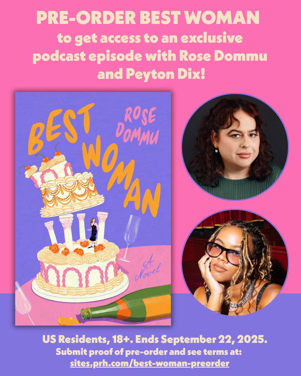 rosedommu's tweet image. Pre-order BEST WOMAN for a special ki with @DixPeyton 🍰 sites.prh.com/best-woman-pre…