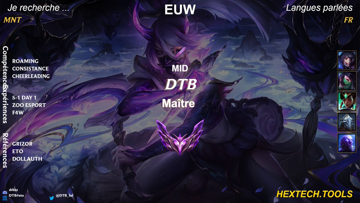 Je repost mon lft pour la prochaine étape :)