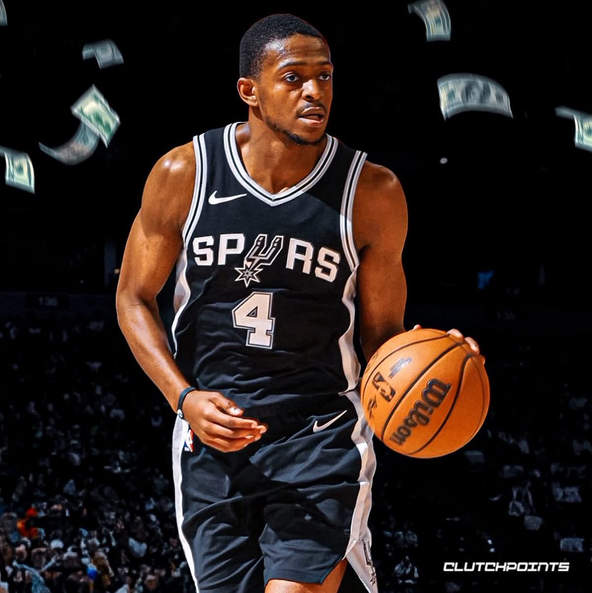 ClutchPoints (@clutchpoints) on Twitter photo 🚨BREAKING: De'Aaron Fox has agreed to a 4-year, $229 million max contract extension with the Spurs, per <a href="/ShamsCharania/">Shams Charania</a>.
Fox will remain in San Antonio til 2030 💸 🚨BREAKING: De'Aaron Fox has agreed to a 4-year, $229 million max contract extension with the Spurs, per <a href="/ShamsCharania/">Shams Charania</a>.
Fox will remain in San Antonio til 2030 💸