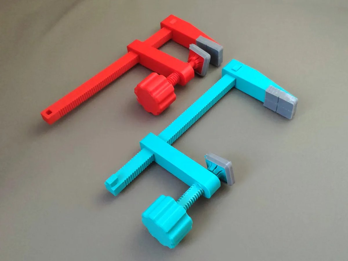 3DServices1's tweet photo. Пример #3Dпечати зажима для склеивания деталей.

Данная модель напечатана на #3Дпринтере #Creality3D K1 SE по технологии FDM.

🧩 Бесплатную stl-модель можно скачать по ссылке:
https://t.co/m7jIleVTfX

#зажим #ремонт #clamp #stl #3дмодель #3дпечать #3dprint #3dпринтер #3дсервис https://t.co/XKFzsoANJB