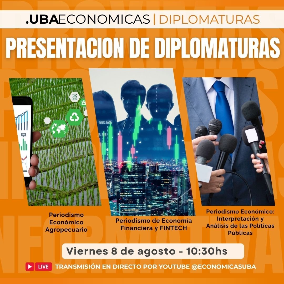 Pablo Mira (@iron_hic_man) on Twitter photo Sumate al zoom para informarte sobre las nuevas diplomaturas en periodismo económico en <a href="/UBAeconomicas/">Facultad de Cs. Económicas UBA</a> . Docentes de primera línea: <a href="/anidilalla/">Anahí Di Lalla</a>, <a href="/DarioRossignolo/">Darío Rossignolo</a>, <a href="/anmolinari/">Andrea Molinari</a>, <a href="/scamposcarles/">Silvina Campos Carlés</a>, <a href="/Segavalda/">Sebastian Gavalda</a>, <a href="/JP_Albornoz_/">Juan Pablo Albornoz</a>, <a href="/JoacoWaldman/">Joaquin Waldman</a>, <a href="/joanvezzato/">Joan Vezzato</a>, <a href="/SReina96/">Santiago Reina</a>. Gran oportunidad! Sumate al zoom para informarte sobre las nuevas diplomaturas en periodismo económico en <a href="/UBAeconomicas/">Facultad de Cs. Económicas UBA</a> . Docentes de primera línea: <a href="/anidilalla/">Anahí Di Lalla</a>, <a href="/DarioRossignolo/">Darío Rossignolo</a>, <a href="/anmolinari/">Andrea Molinari</a>, <a href="/scamposcarles/">Silvina Campos Carlés</a>, <a href="/Segavalda/">Sebastian Gavalda</a>, <a href="/JP_Albornoz_/">Juan Pablo Albornoz</a>, <a href="/JoacoWaldman/">Joaquin Waldman</a>, <a href="/joanvezzato/">Joan Vezzato</a>, <a href="/SReina96/">Santiago Reina</a>. Gran oportunidad!