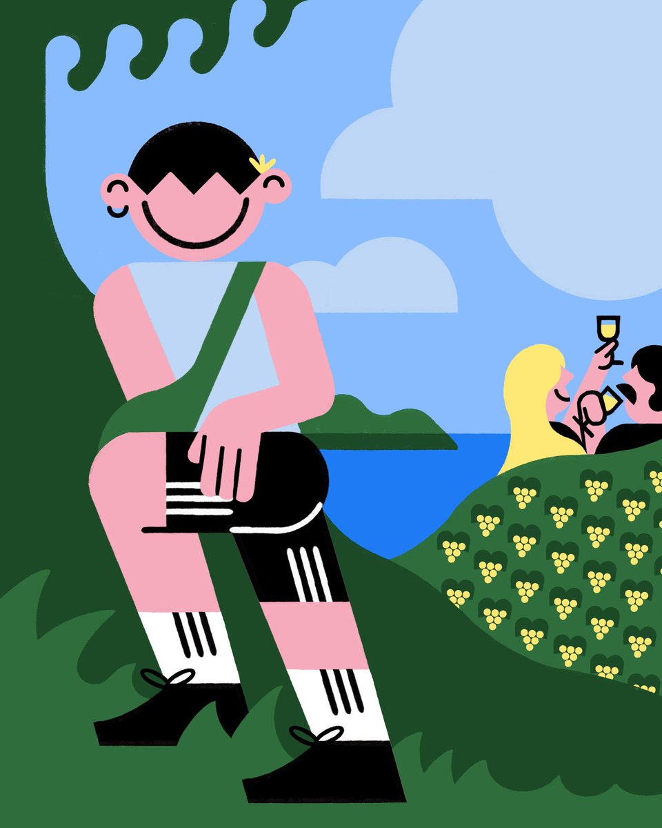 Pasé mis vacaciones en el país vasco 
🌿🌊