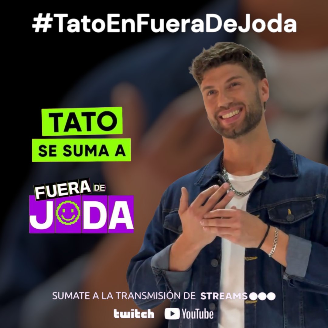 CansHadaa's tweet image. #TatoEnFueraDeJoda