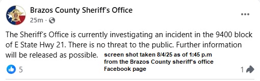 WTAW 1620 AM & 94.5 FM (@wtaw1620) on Twitter photo For those driving through Wixon Valley and seeing law enforcement, a post from 1:45 p.m. on the Brazos County sheriff's office Facebook page. <a href="/Candy95/">Candy 95</a> <a href="/lajefa1027fm/">lajefa1027fm</a> <a href="/willy977fm/">Willy 97.7</a> <a href="/MyMaverickRadio/">Maverick 100.9</a> <a href="/Zone1150/">The Zone</a> <a href="/Peace107fm/">Peace 107</a> For those driving through Wixon Valley and seeing law enforcement, a post from 1:45 p.m. on the Brazos County sheriff's office Facebook page. <a href="/Candy95/">Candy 95</a> <a href="/lajefa1027fm/">lajefa1027fm</a> <a href="/willy977fm/">Willy 97.7</a> <a href="/MyMaverickRadio/">Maverick 100.9</a> <a href="/Zone1150/">The Zone</a> <a href="/Peace107fm/">Peace 107</a>