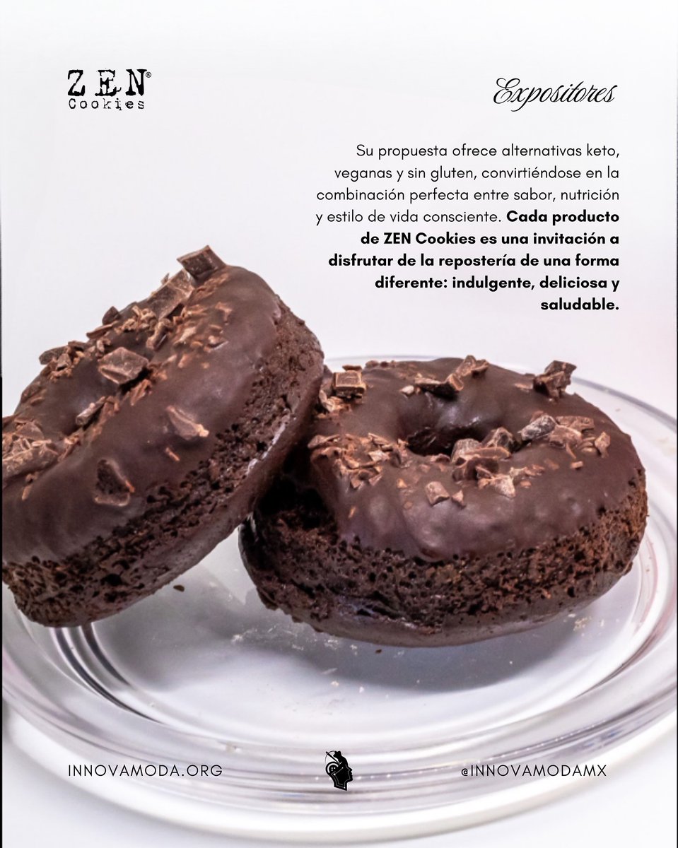 TjInnovadora's tweet image. 🍪En #InnovaModa2025 damos la bienvenida a ZEN Cookies, marca tijuanense que transforma el concepto de postre en experiencia de bienestar y sabor consciente

¡Ya viene @InnovaModa_Mx!

📅Domingo 17/Agosto
📍Hotel Castillos del Mar
🎟️Boletos YA A LA VENTA⤵️
eventbrite.com/e/innovamoda-c…