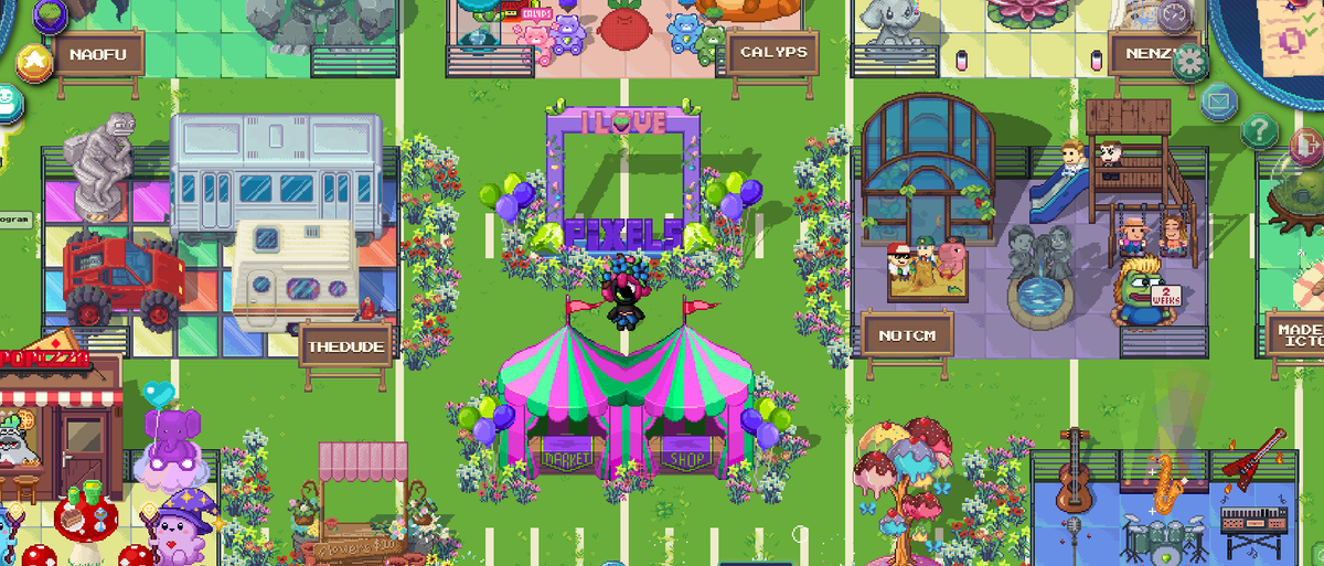 Chami_RY's tweet image. 🎪 Can’t believe the #PixelsUGCFair ends TODAY!
Had the best time exploring, shopping &amp;amp; seeing all the amazing UGC creations 💜
Huge shoutout to all the talented creators — you made this fair unforgettable! 🙌
Last chance to visit before it’s gone! @pixels_online 
#PixelsGame