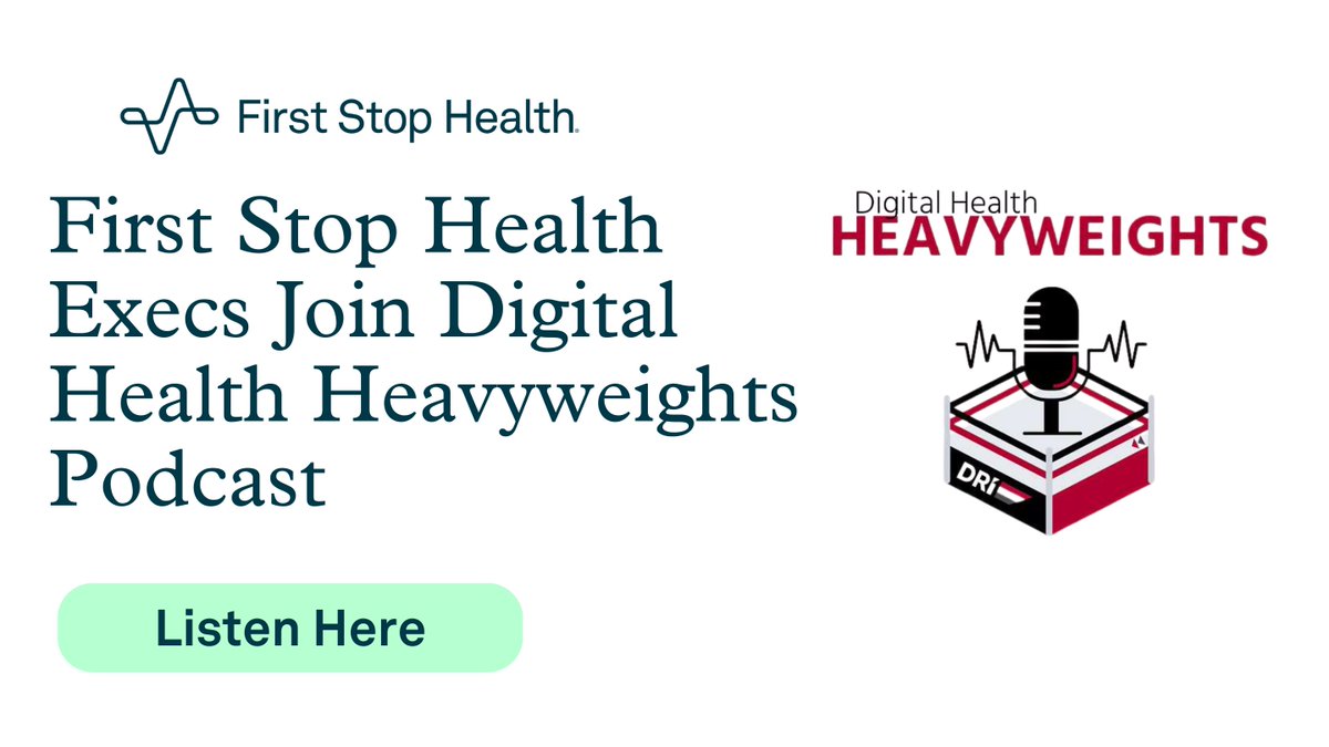 First Stop Health (@firststophealth) on Twitter photo .<a href="/FirstStopHealth/">First Stop Health</a> CGO, Elena Gambon, and CMO, Dr. Cole Barfield, joined Norman Volsky on this week’s Digital Health Heavyweights Podcast. They shared their personal journeys into healthcare and explored some of the biggest trends shaping the industry. fshealth.info/FSHI .<a href="/FirstStopHealth/">First Stop Health</a> CGO, Elena Gambon, and CMO, Dr. Cole Barfield, joined Norman Volsky on this week’s Digital Health Heavyweights Podcast. They shared their personal journeys into healthcare and explored some of the biggest trends shaping the industry. fshealth.info/FSHI