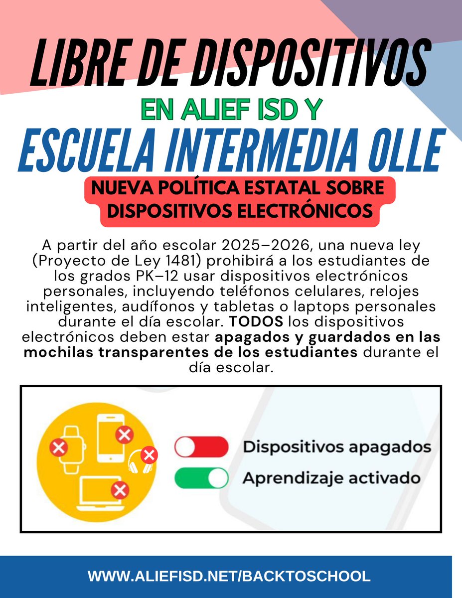 Olle Middle School (@ollemightyowls) on Twitter photo 📢Attention Owls: Very important information for the upcoming school year! We will be Device Free. See below for more information.
<a href="/poullard_colina/">Dr. Colina Poullard</a> <a href="/Mr_APelt/">Andrew Pelt</a> <a href="/MsLHinojosa/">Ms. L. Hinojosa</a> <a href="/MsLafon/">Heather Lafon</a>
<a href="/AliefISD/">Alief ISD</a> 📢Attention Owls: Very important information for the upcoming school year! We will be Device Free. See below for more information.
<a href="/poullard_colina/">Dr. Colina Poullard</a> <a href="/Mr_APelt/">Andrew Pelt</a> <a href="/MsLHinojosa/">Ms. L. Hinojosa</a> <a href="/MsLafon/">Heather Lafon</a>
<a href="/AliefISD/">Alief ISD</a>