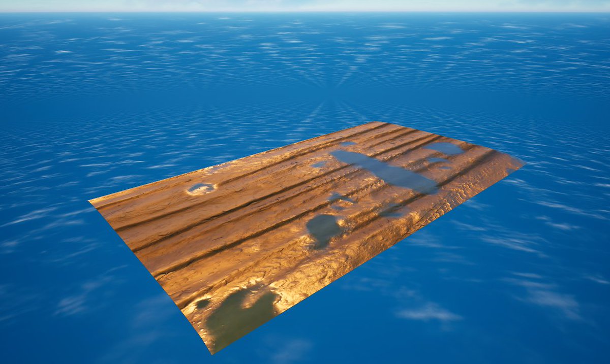 verry cool dirt road with puddles #UEFN