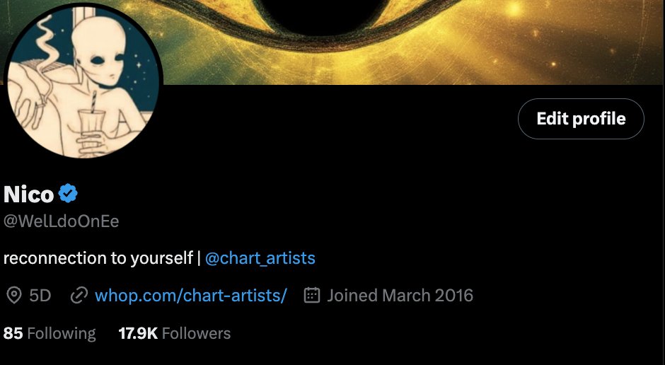 I will give away two one-month memberships to my private group at 18k.

To participate: 

1. Like and retweet this tweet
2. Follow me &amp; <a href="/chart_artists/">The Chart Artists</a>