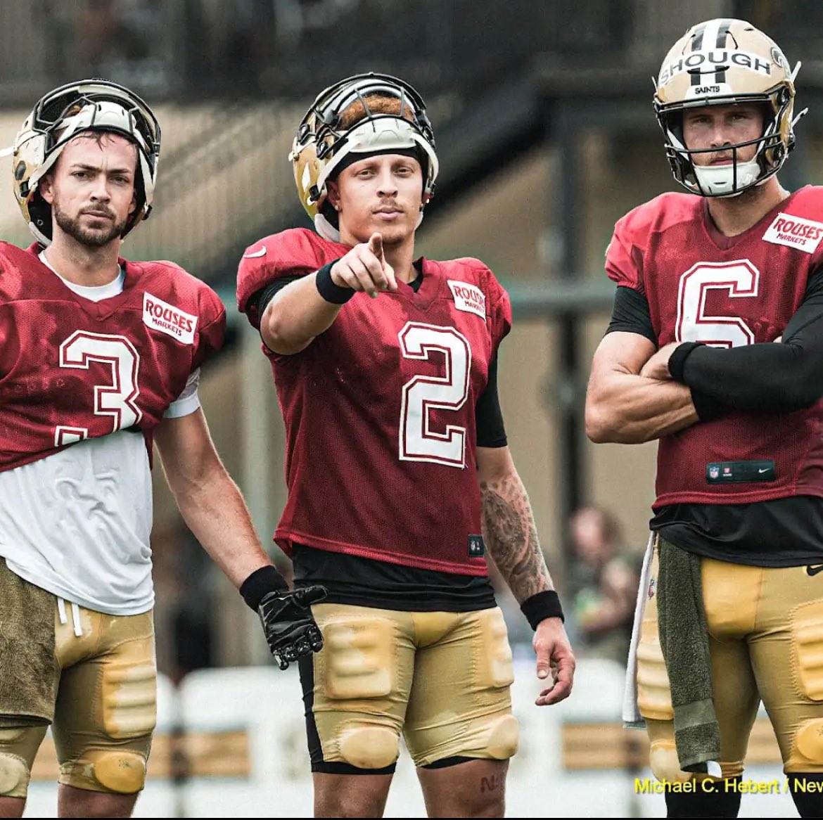 WhoDatContent's tweet image. Who is going to be the Saints starting QB week 1? 👀