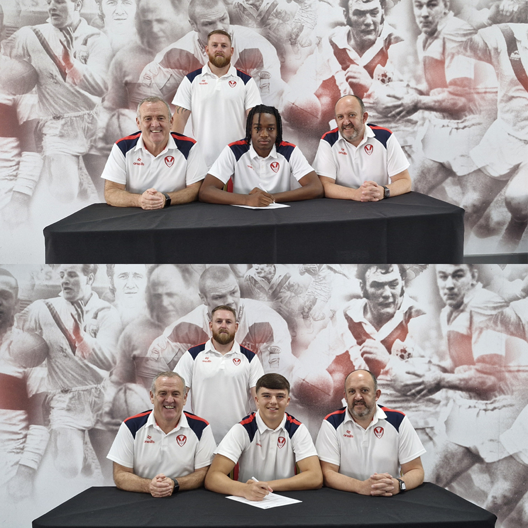 St.Helens R.F.C. (@saints1890) on Twitter photo ๐๐ฎ๐๐ฒ๐น๐น ๐๐ถ๐ฏ๐๐น๐ฎ & ๐ง๐๐น๐ฒ๐ฟ ๐ ๐ถ๐น๐น๐ ๐ป๐ฒ๐
๐ ๐๐ผ ๐๐ถ๐ด๐ป ๐ณ๐ผ๐ฟ ๐๐ฐ๐ฎ๐ฑ๐ฒ๐บ๐
Following on from the Scholarship, Cavell & Tyler will carry on their journey with the Saints joining the Academy.
Congratulations Lads ๐ค
#COYS ๐๐ฎ๐๐ฒ๐น๐น ๐๐ถ๐ฏ๐๐น๐ฎ & ๐ง๐๐น๐ฒ๐ฟ ๐ ๐ถ๐น๐น๐ ๐ป๐ฒ๐
๐ ๐๐ผ ๐๐ถ๐ด๐ป ๐ณ๐ผ๐ฟ ๐๐ฐ๐ฎ๐ฑ๐ฒ๐บ๐
Following on from the Scholarship, Cavell & Tyler will carry on their journey with the Saints joining the Academy.
Congratulations Lads ๐ค
#COYS
