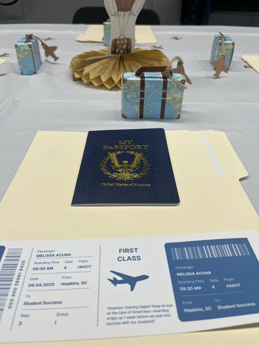 ✈️ Ready for takeoff into the 2025-2026 school year! Boarding for my 8th year at Richland One—Horrell Hill Elementary! 💙
Grateful, excited, and committed. Let’s soar, Eagles! 🦅<a href="/RichlandOne/">Richland One Schools</a> <a href="/HHESEagles/">HorrellHillElemEagles</a> 
#BackToSchool #SoaringToSuccess 
#eaglesunited,unstoppableinflight