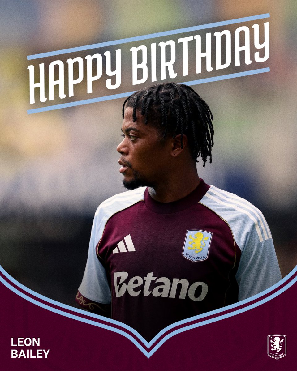 Happy birthday, <a href="/leonbailey/">Leon Bailey ✞</a> — have a great 28th 🎁