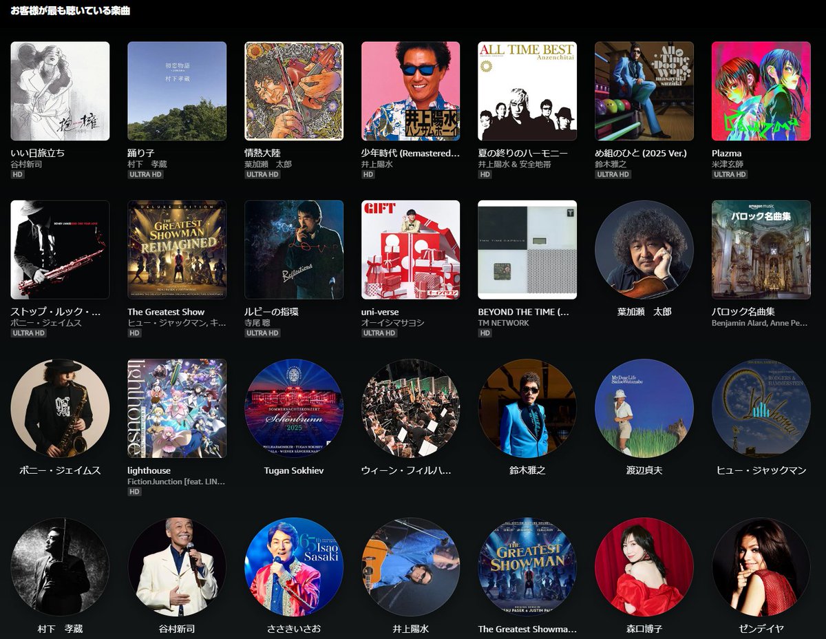 最近聴いてる曲がなかなかのごちゃ混ぜ具合