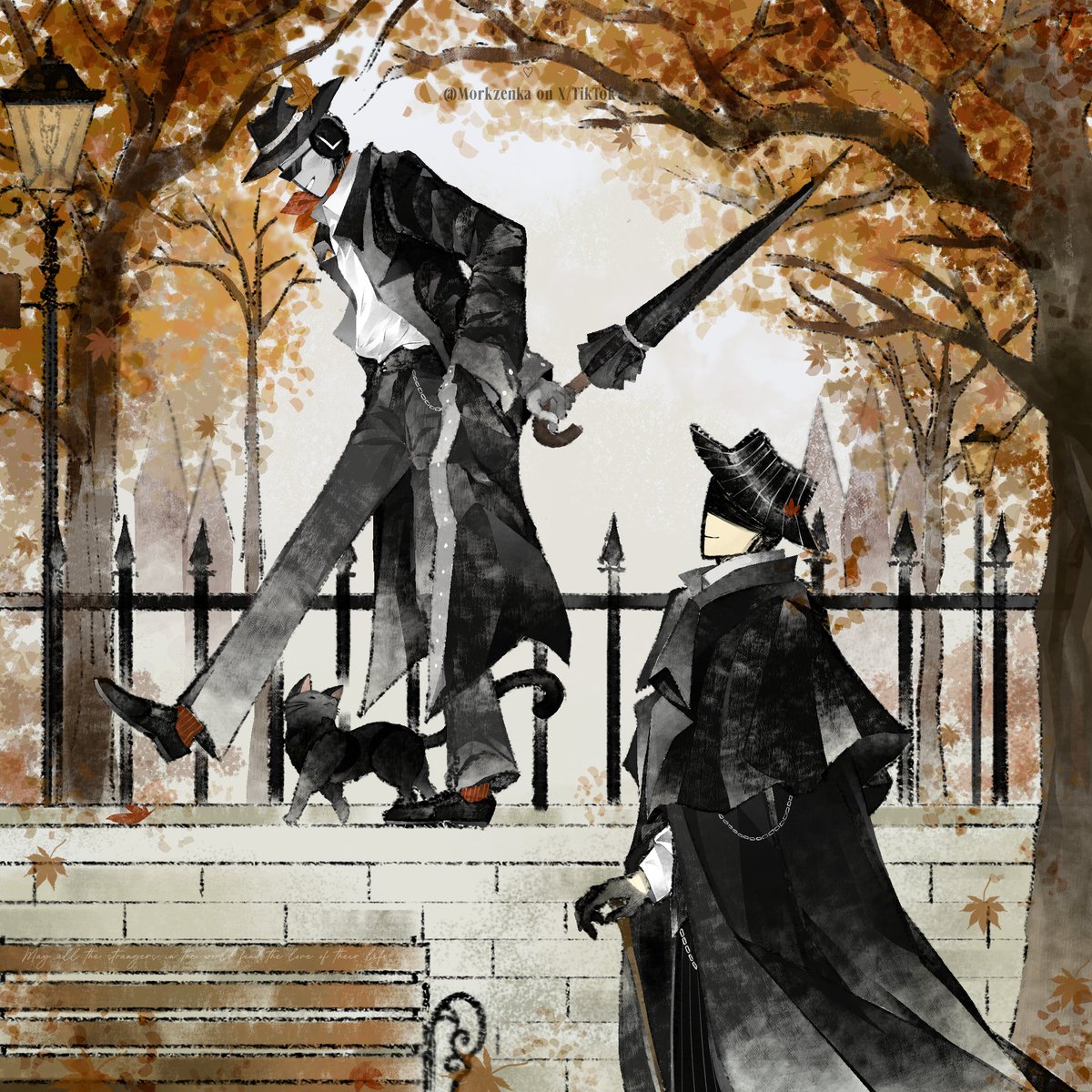 You are my heartless autumn
But my heart will always choose to be the last maple leaf of the season again and again.
#mafiosochance #forsakenroblox #forsakenfanart #doublefedora