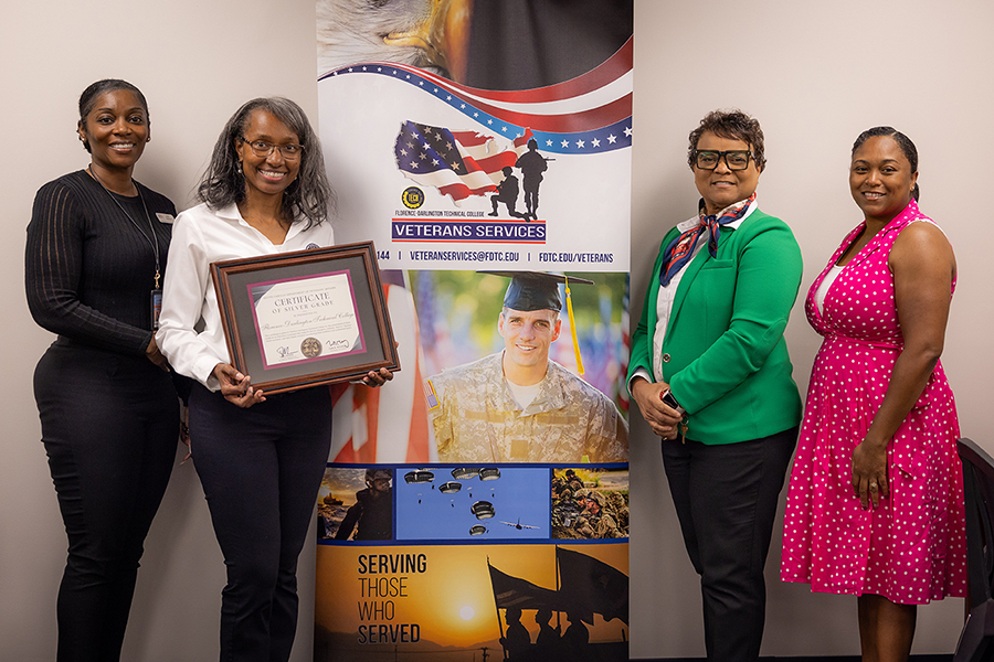 Congratulations to everyone involved with FDTC's efforts to help student Veterans achieve their education and career goals. The college has earned the Silver Level Award from the South Carolina Military Academic Recognition Program (SCMARP). fdtc.edu/newsroom/2025/… 
#FDTech