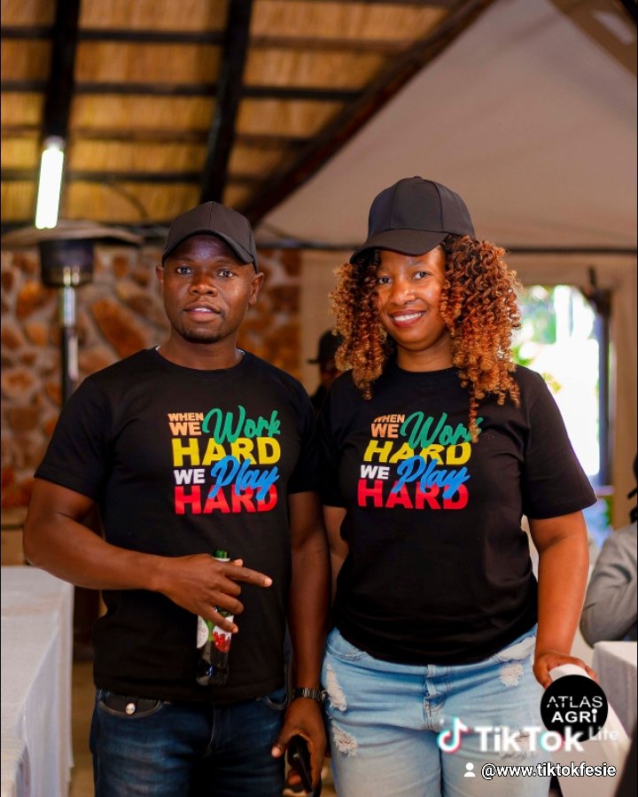 When we wok hard we play hard....