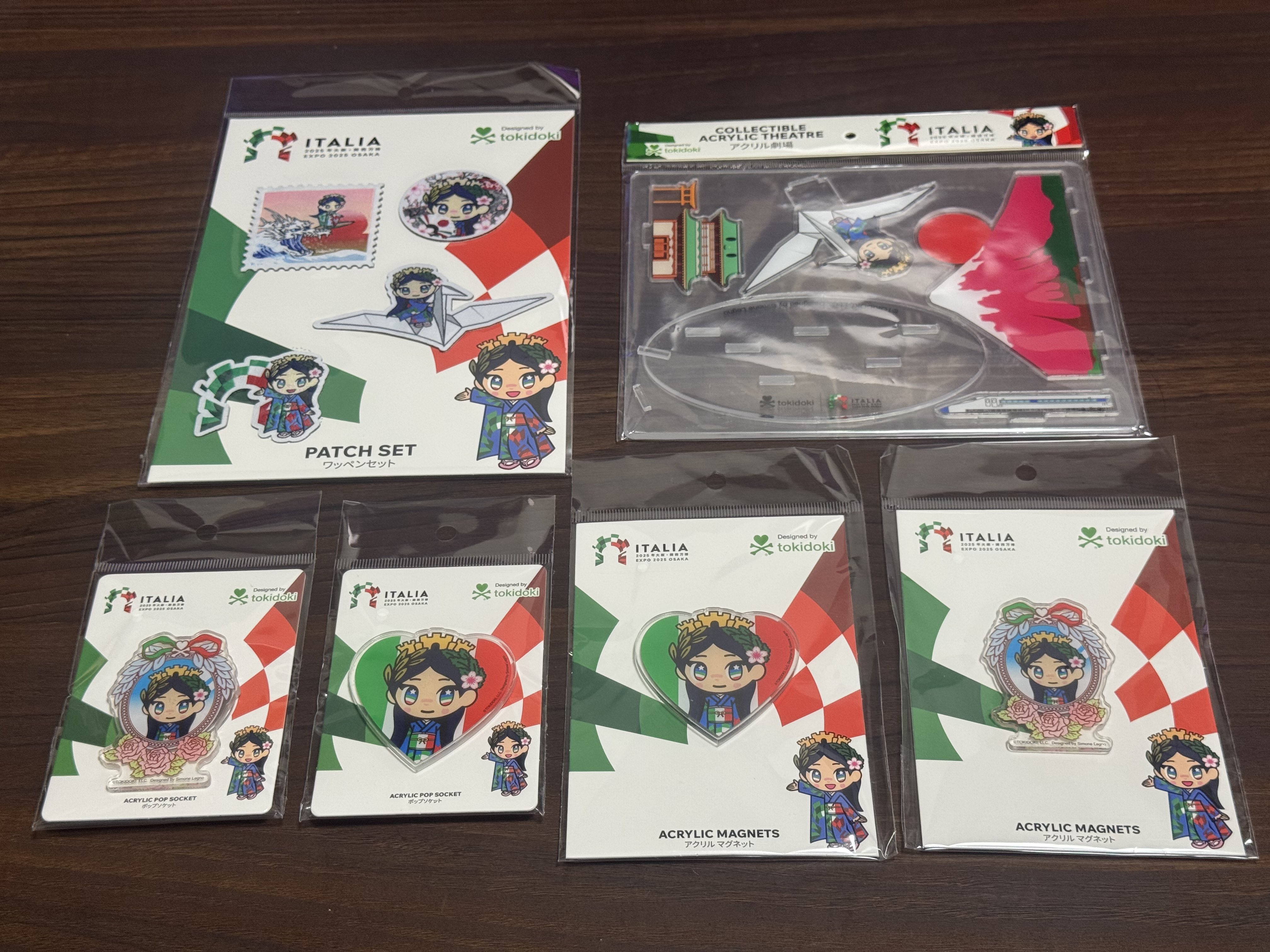 【公式グッズセット】イタリア館 イタリアちゃん トートバッグ・ステッカー・うちわ ふーと on X: 