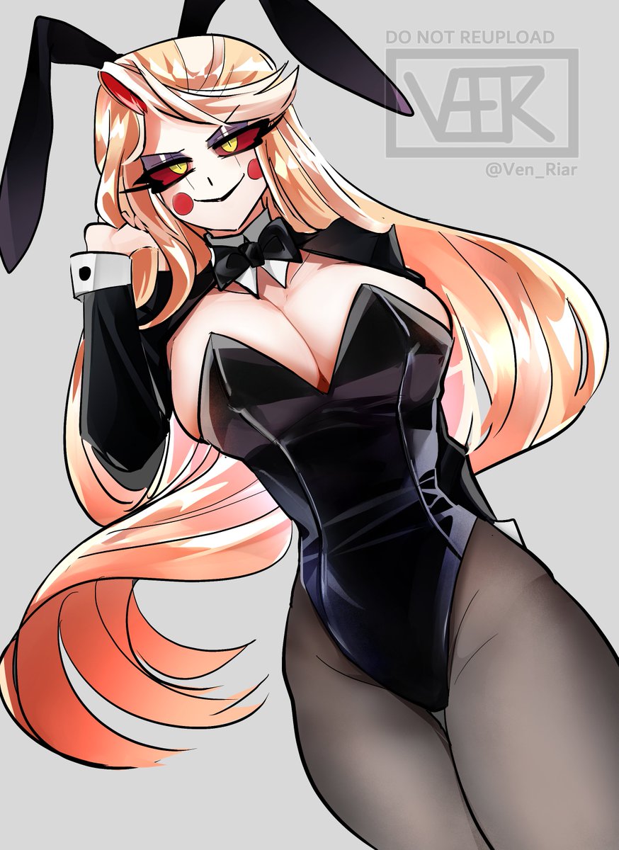 Ven_riar's tweet photo. #HazbinHotelCharlie #CharlieMorningstar
Late Bunny Day🐇 https://t.co/kZxoj4zgxq