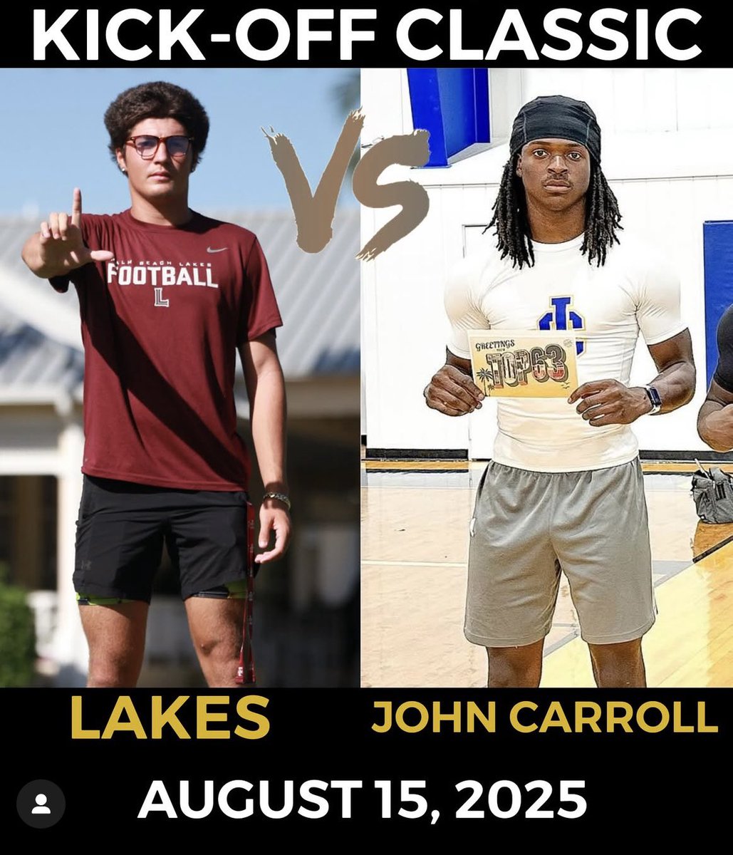 Julian Ayala (@julianayala15k) on Twitter photo Kick Off Classic, Our first game is against a strong team. We’re not here to play soft, we’re here to DOMINATE. This is the first chapter of our story… and it starts with a statement.
Let’s eat. 🏈🔥 
#RestoreLakes #SeasonStartsNow #Built4This #CountDownBegins 
<a href="/TMO__Coach/">Coach TMO</a> Kick Off Classic, Our first game is against a strong team. We’re not here to play soft, we’re here to DOMINATE. This is the first chapter of our story… and it starts with a statement.
Let’s eat. 🏈🔥 
#RestoreLakes #SeasonStartsNow #Built4This #CountDownBegins 
<a href="/TMO__Coach/">Coach TMO</a>