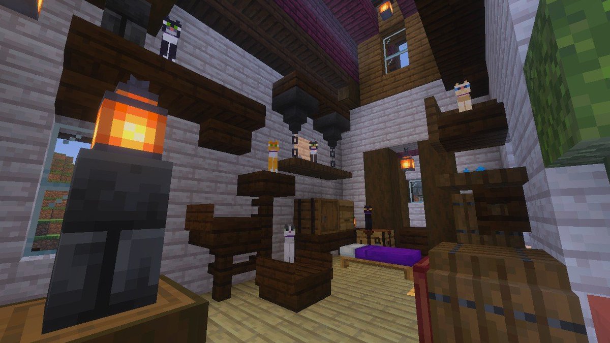 submcheeee's tweet photo. #Minecraft_VoiceFolder 
家作った
サトルのための家なのか猫のための家なのかわからん https://t.co/F4r5CsOEdN