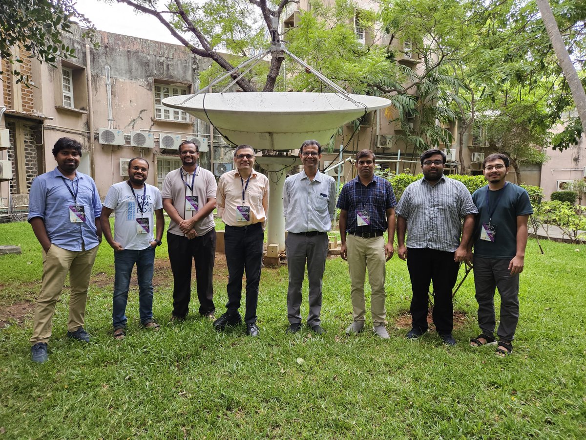 National Centre for Radio Astrophysics (@ncra_outreach) on Twitter photo Faculty members and Ph.D. scholars from #NCRA recently took part in the "Cosmic Connections" meeting, hosted by <a href="/IMScChennai/">The Institute of Mathematical Sciences</a>. The event brought together over 100 cosmologists from across India to discuss the Universe’s evolution through its early, intermediate, and late stages. Faculty members and Ph.D. scholars from #NCRA recently took part in the "Cosmic Connections" meeting, hosted by <a href="/IMScChennai/">The Institute of Mathematical Sciences</a>. The event brought together over 100 cosmologists from across India to discuss the Universe’s evolution through its early, intermediate, and late stages.