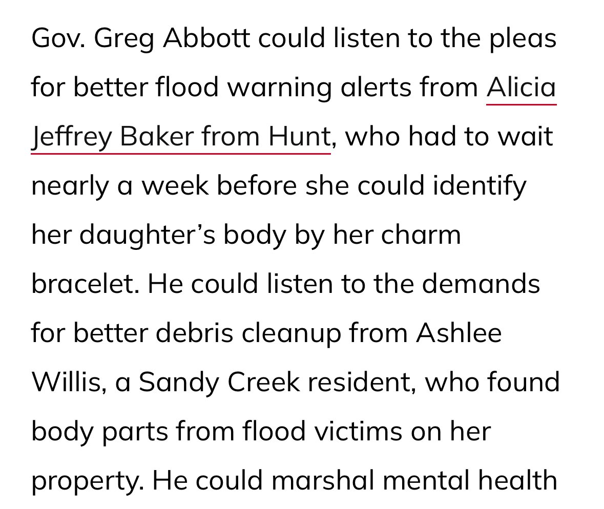 evan7257's tweet photo. Greg Abbott put redistricting over Texas flood recovery. Now he’s threatening democracy l Editorial

(Link in next tweet) https://t.co/1rADHxVYQI