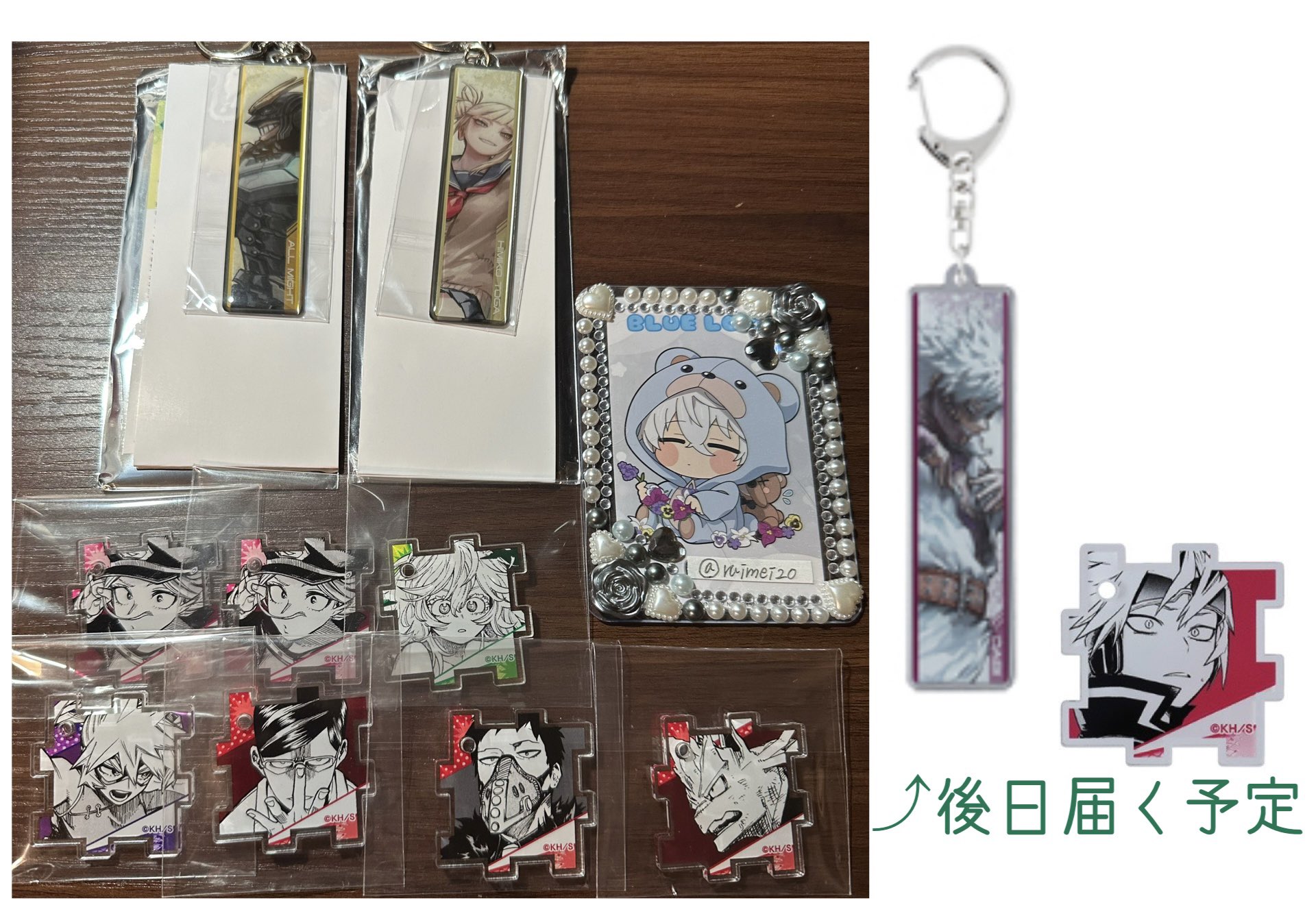 ヒロアカ 原画展 荼毘 アクスタ メタルキーホルダー アクリル カード コースタ 僕のヒーローアカデミア 荼毘 ヒロアカ展 原画展 アート