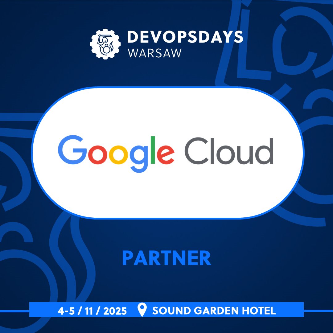 DevOpsDays Warsaw (@devopsdayswaw) on Twitter photo We're thrilled to welcome <a href="/googlesre/">Google Site Reliability Engineering</a> to the family of partners for #DevOpsDaysWarsaw2025! 🌐💥
Innovation meets collaboration – join us as we shape the future of DevOps together.
#DevOpsDays #DevOps #GoogleCloud We're thrilled to welcome <a href="/googlesre/">Google Site Reliability Engineering</a> to the family of partners for #DevOpsDaysWarsaw2025! 🌐💥
Innovation meets collaboration – join us as we shape the future of DevOps together.
#DevOpsDays #DevOps #GoogleCloud