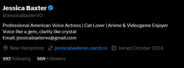 Jessica Baxter tweet media