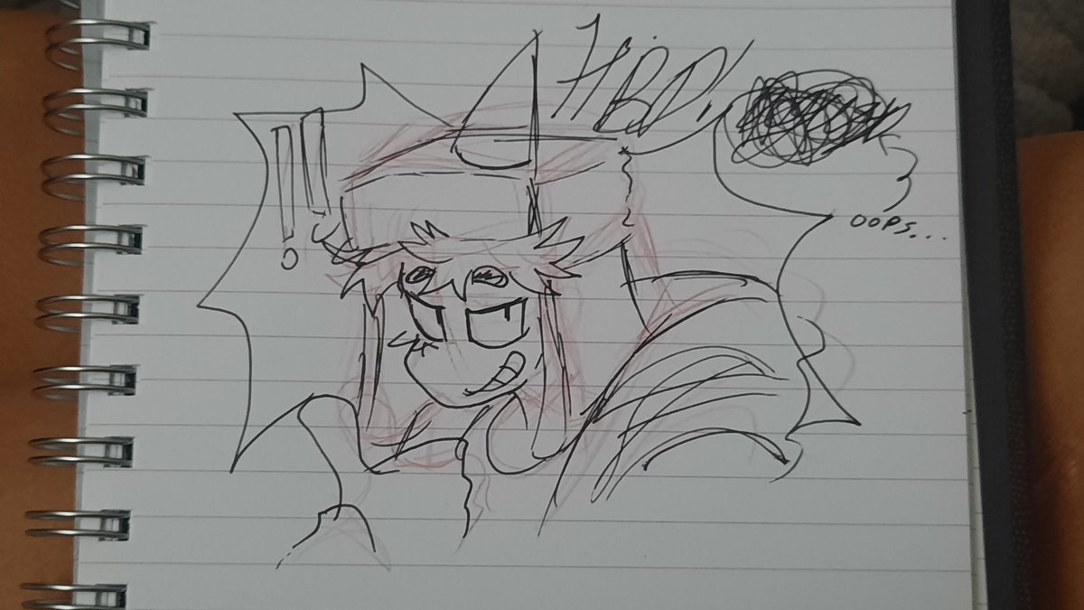 ill draw something better for Augustine later but for now heres a sketch #coldfrontgame #ColdFront