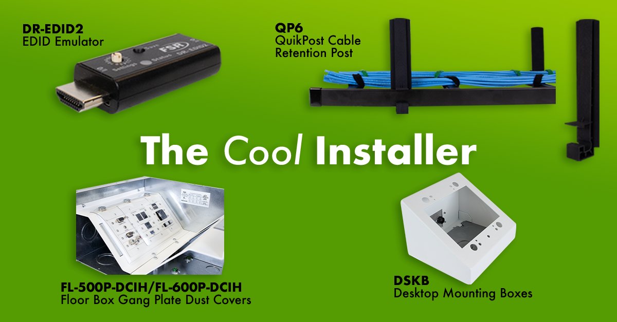 What’s in your AV install survival kit? 🧰  
FSR’s solution-based installation accessories are designed to make every job more efficient, organized, and reliable.

You bring the skills—we’ve got the gear. Explore all our installation accessories 💻  bit.ly/FSRInstallSolu…
