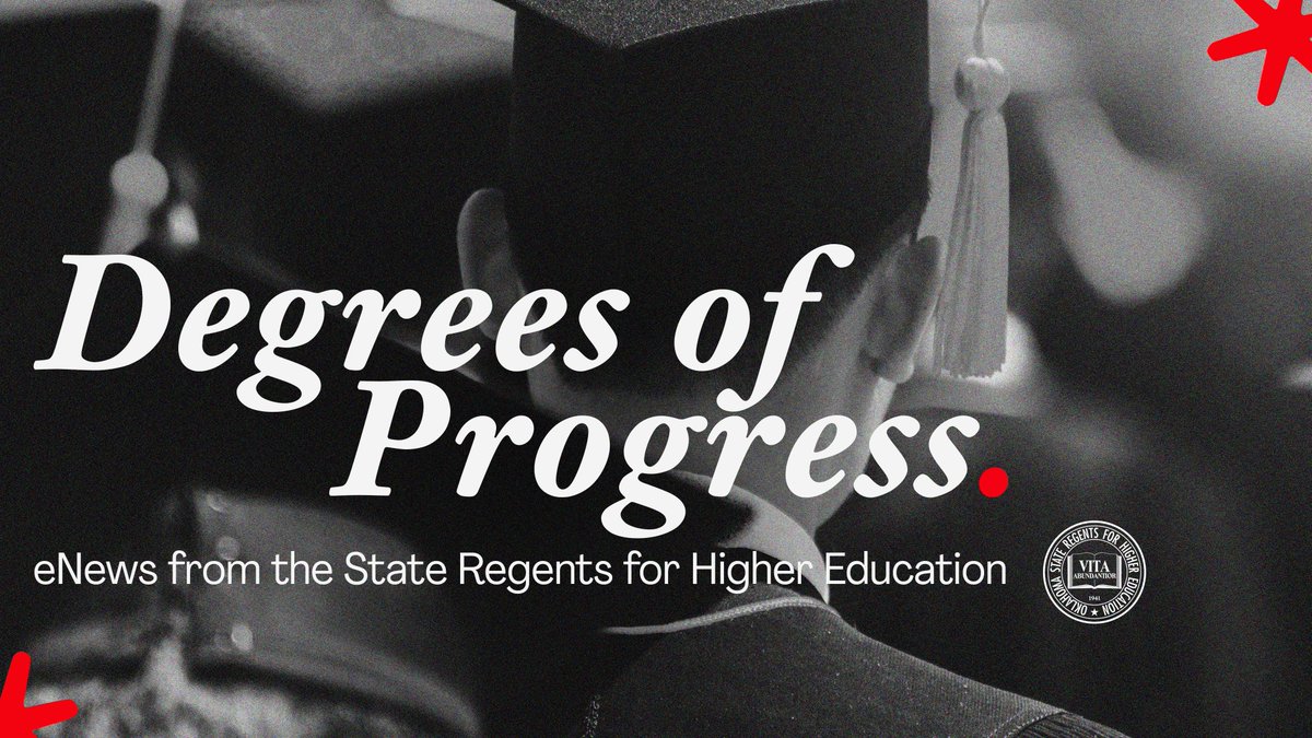 ICYMI: <a href="/OSRHEChancellor/">Chancellor Sean Burrage</a> shares how Oklahoma’s public colleges and universities drove $14.61B in economic impact last year. Every $1 invested in #OKHigherEd institutions generates $17.48 in total economic output. Higher ed = higher returns. 🎓

More: tinyurl.com/2rvys77d