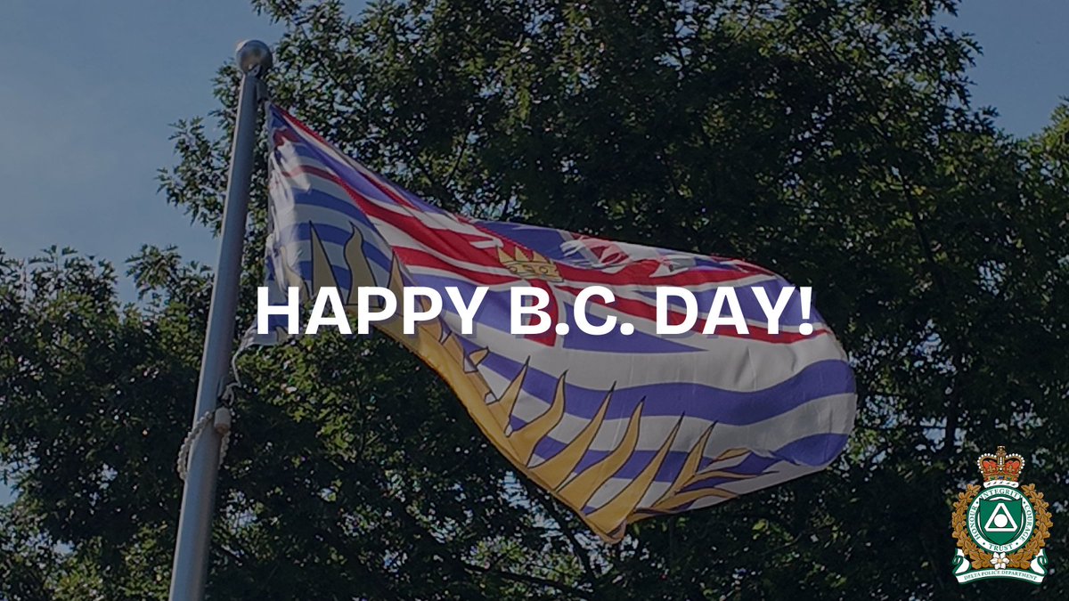 Happy #BCDay from Delta Police!⁠
⁠
We’re wishing everyone a safe and restful holiday as we celebrate British Columbia's beauty and spirit. Thank you to officers and staff working today to help keep our community safe.⁠
⁠
#DeltaPolice #DeltaBC